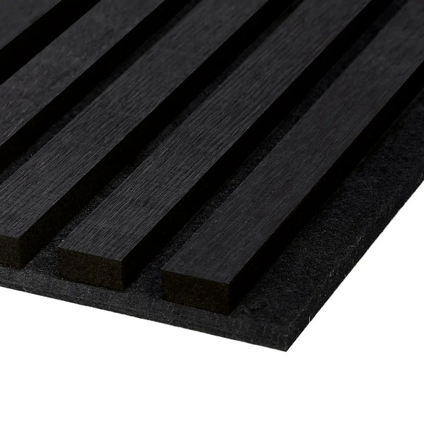 Fibro Tech Black Oak Acoustic Panelling