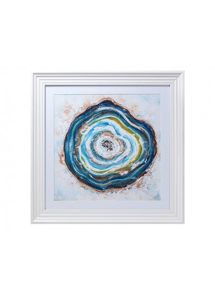 Kirkwood Blue Evil Eye Framed Picture - 6410512